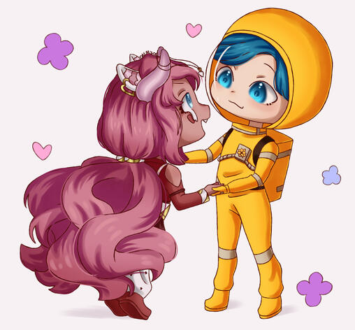 Chibi Fullcolor Couple