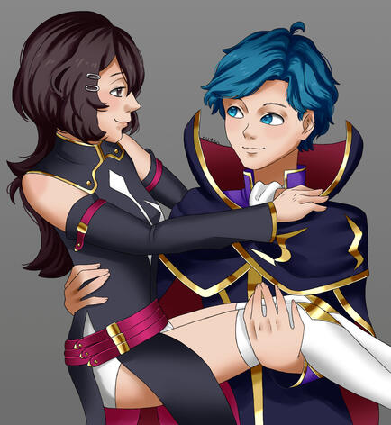 Fullbody FullColor Couple