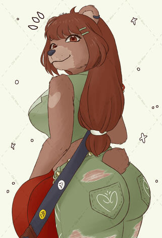 Furry Halfbody Sketchcolor